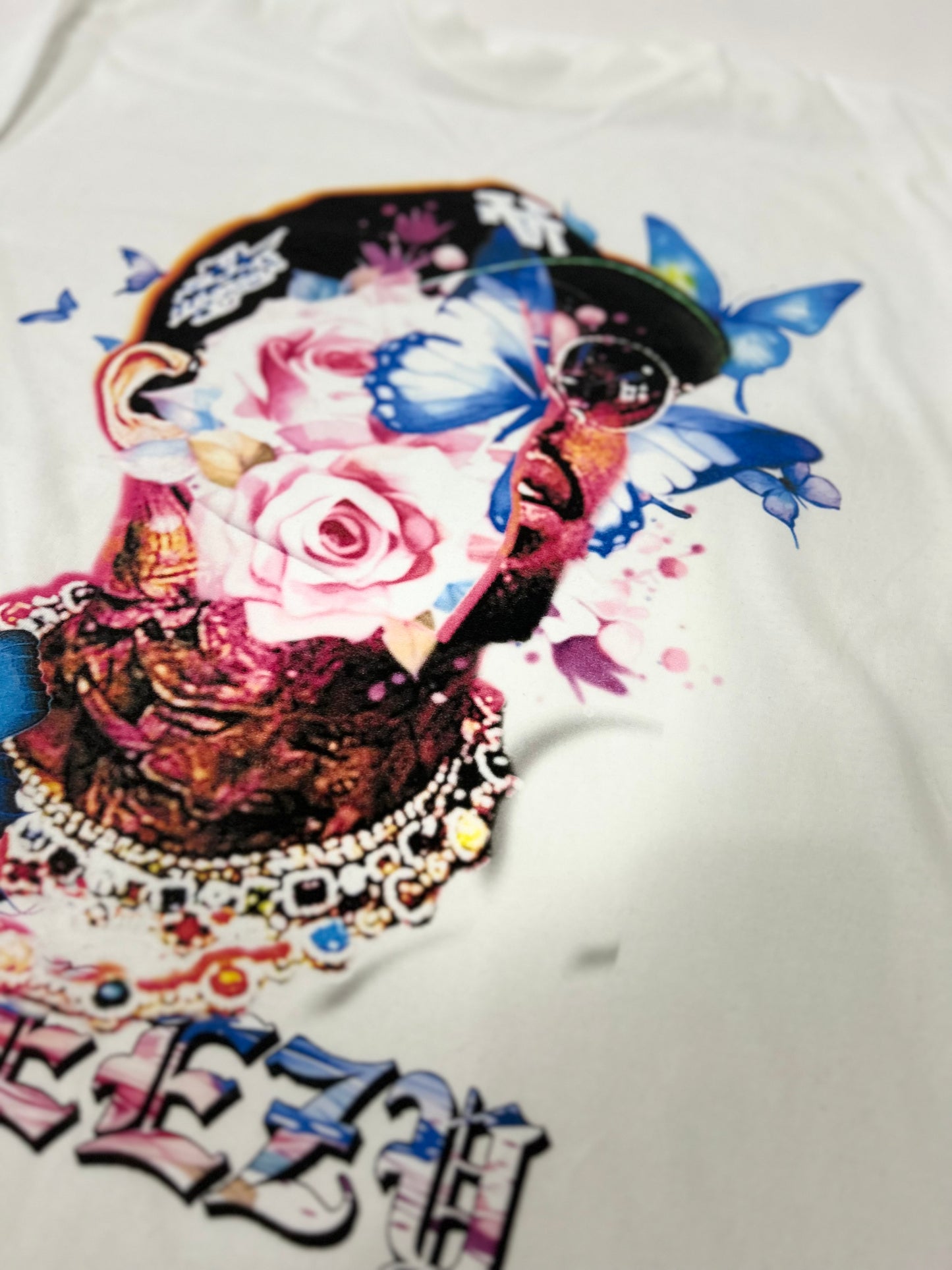 CB Breezy Big Face Oversized Floral Tee