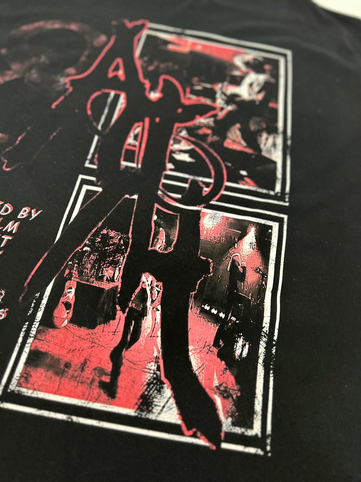 Almost Art Tee Blk & Red