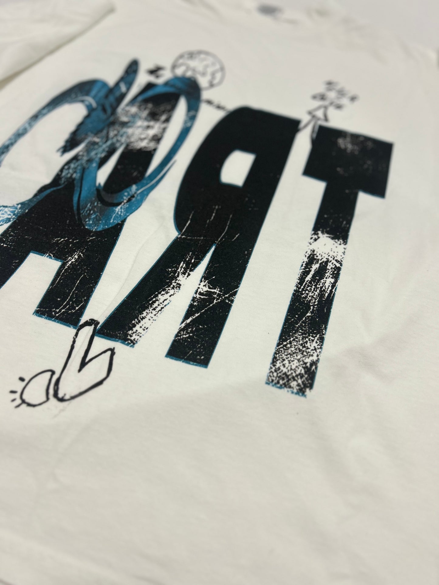 Infinite Art Tee White & Green