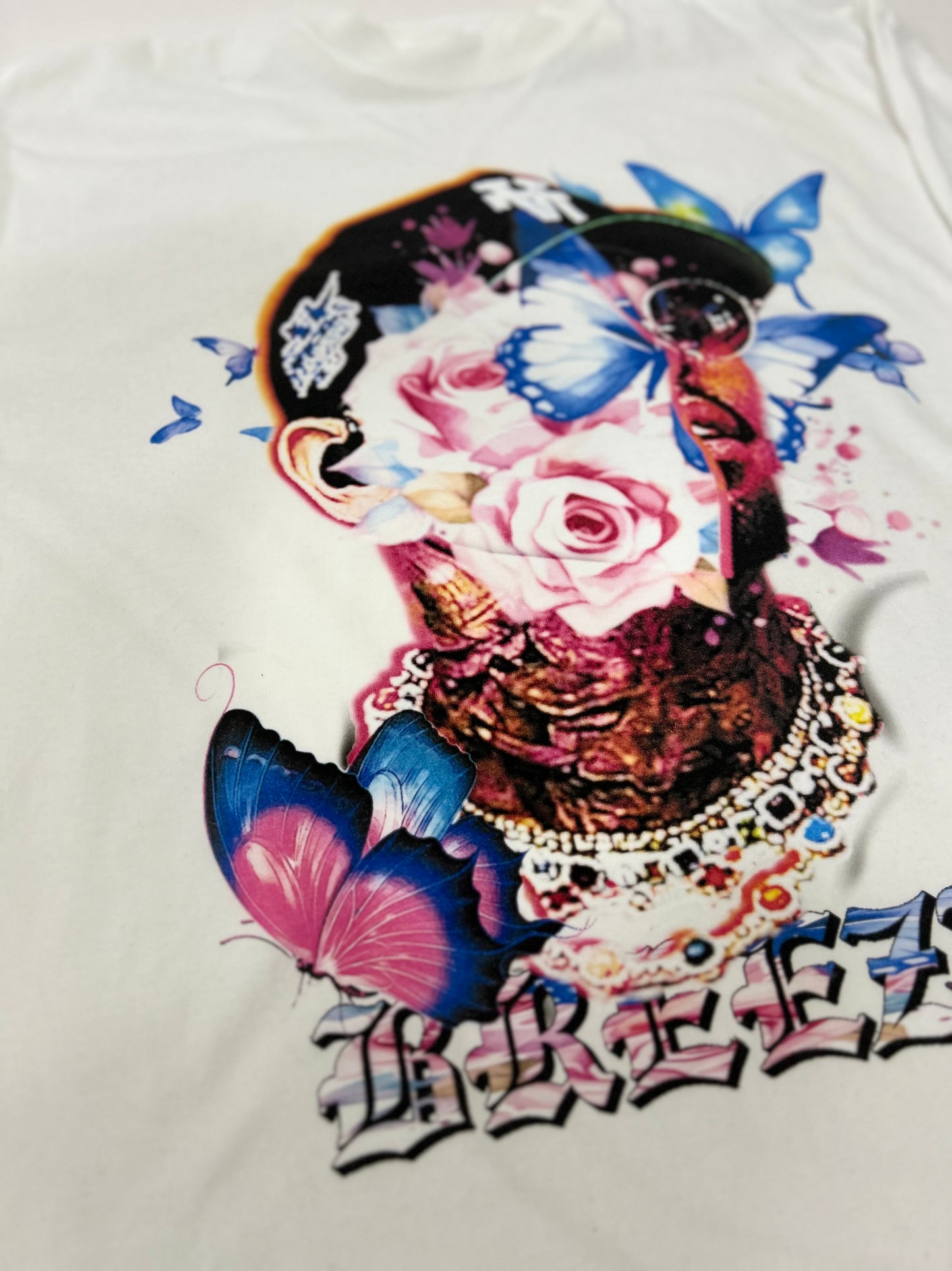 CB Breezy Big Face Oversized Floral Tee
